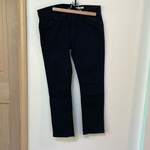 All Saints jeans men’s 33 Black Skinny Stretch